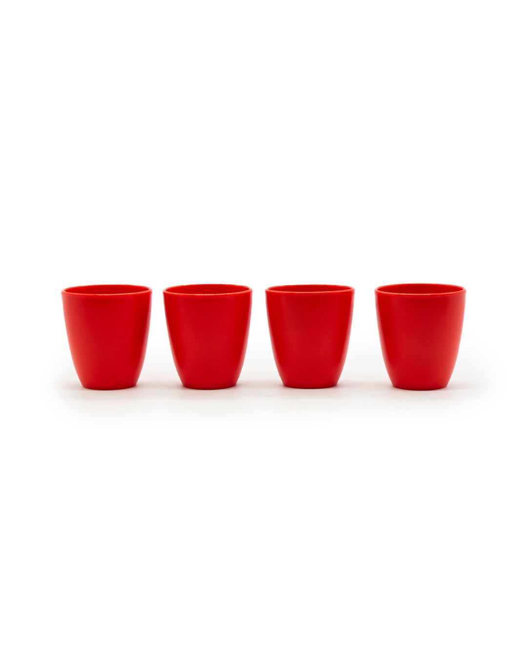 SET 4 BICCHIERI IN PLASTICA COLOR