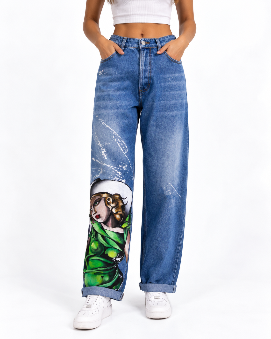 JEANS LADY GREEN