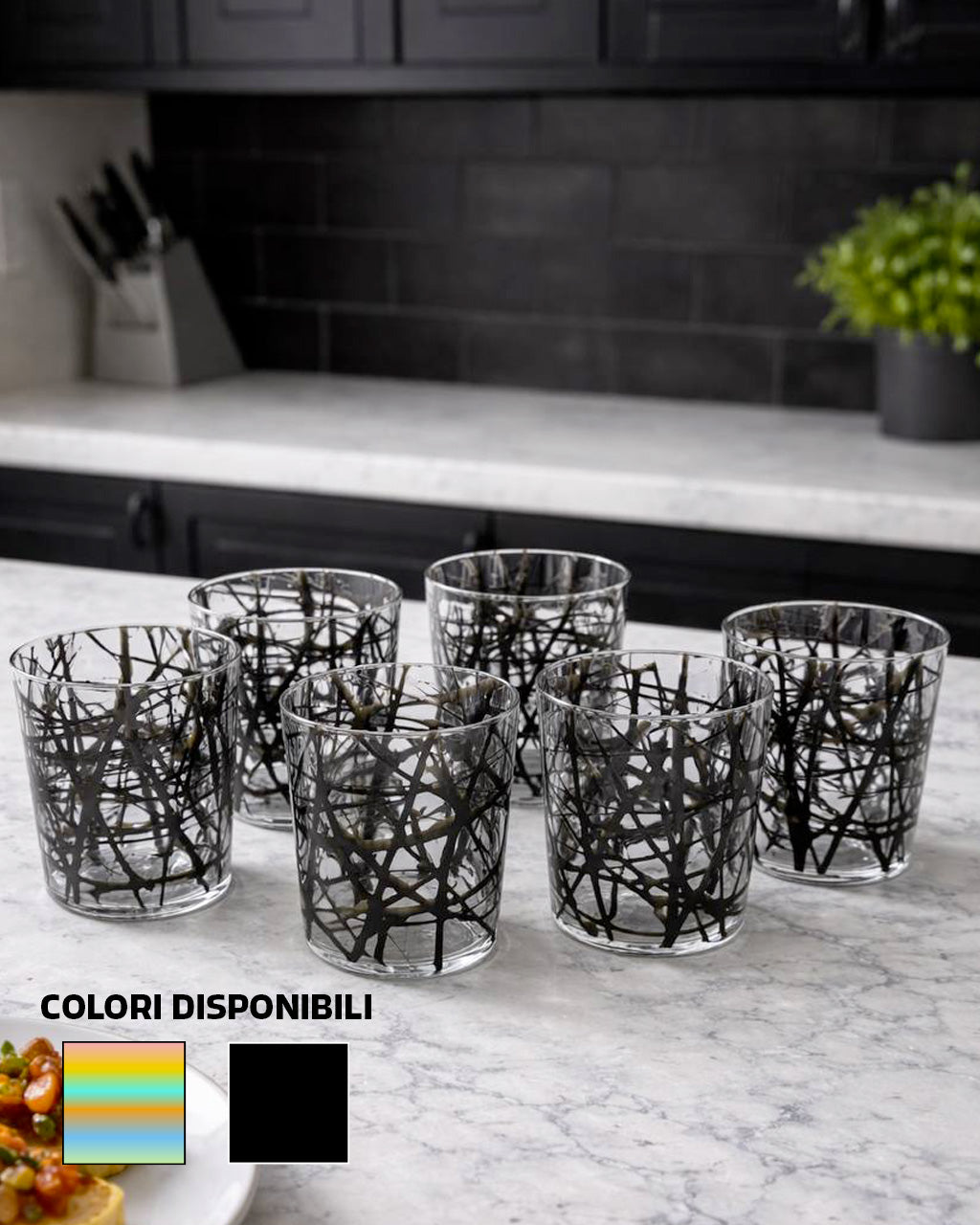 SET 6 BICCHIERI STARCK – Eleganza Essenziale