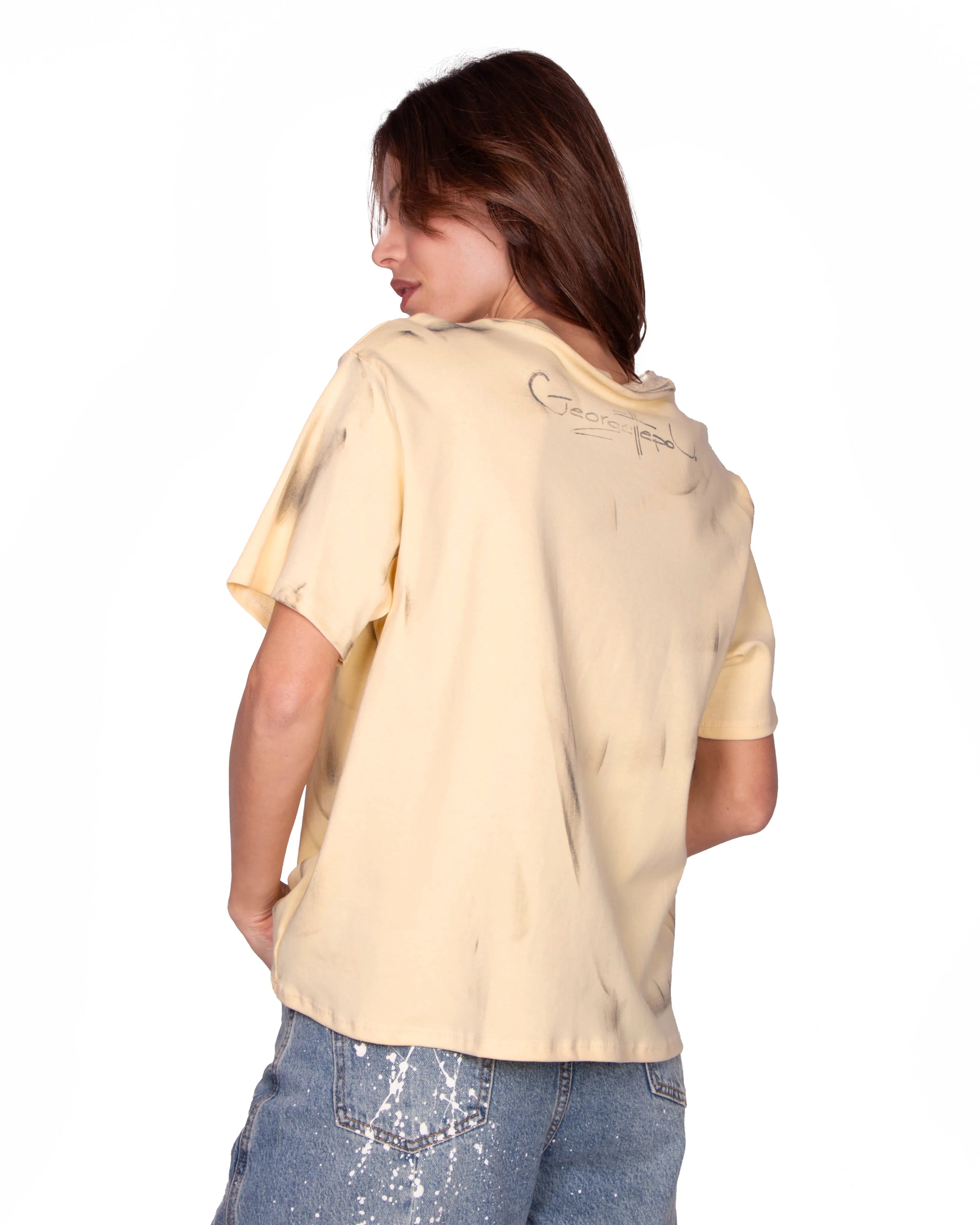 T-SHIRT GIALLA 03 GINEVRA