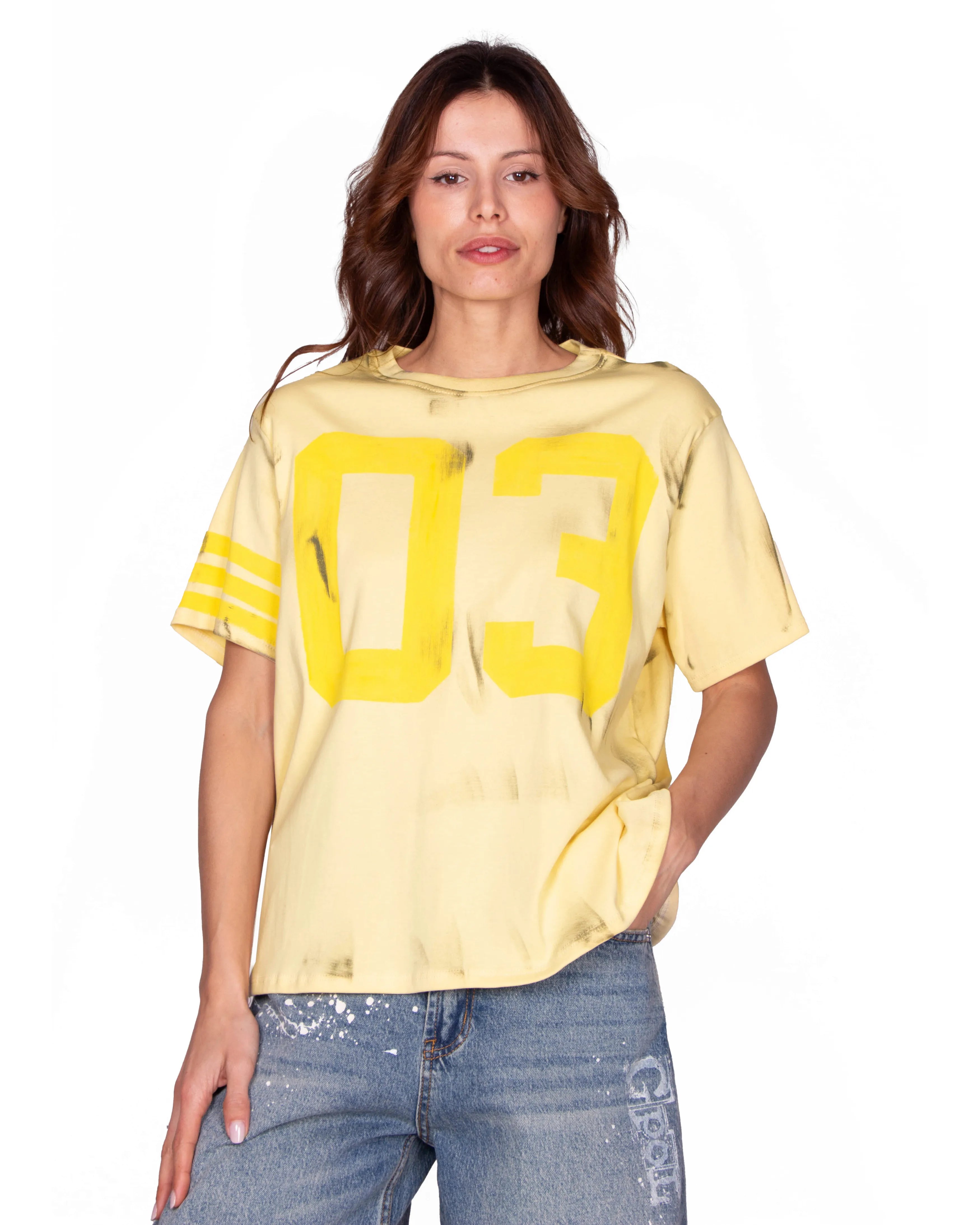 T-SHIRT GIALLA 03 GINEVRA