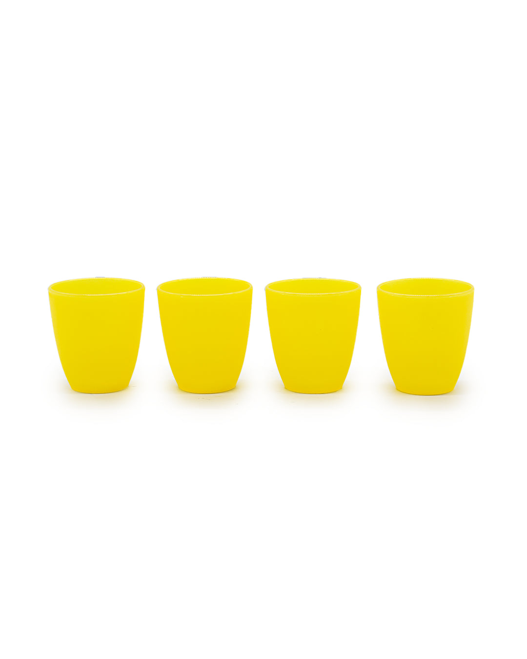 SET 4 BICCHIERI IN PLASTICA COLOR