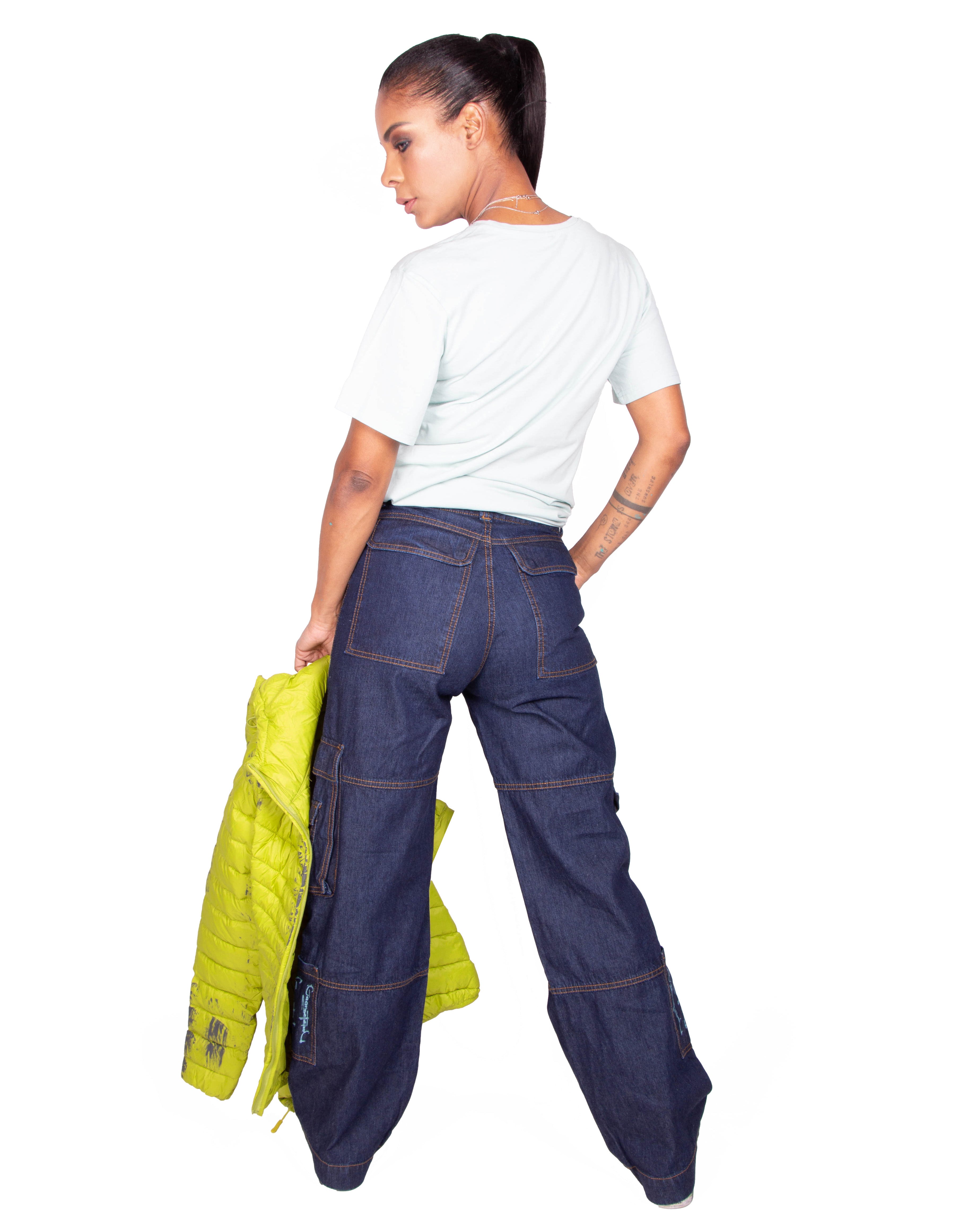 CARGO DENIM SCURO QUITO