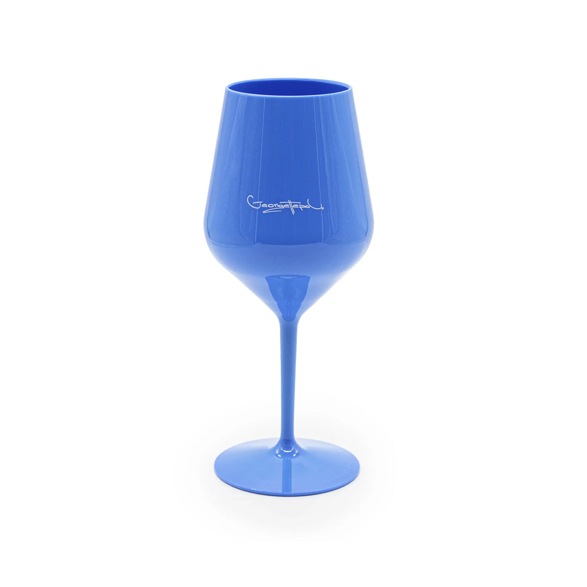 LIGHT BLUE WINE GLASS