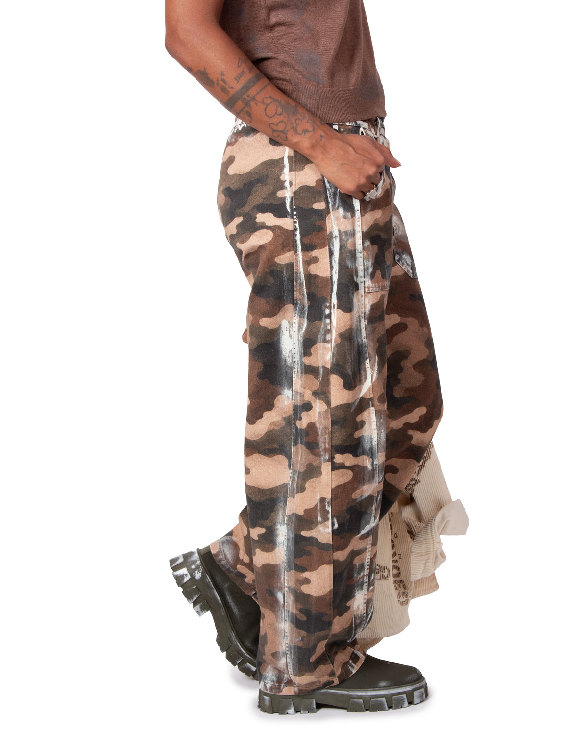 PANTALONE MILITARE GERANIO
