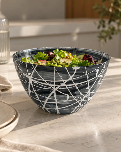 BOWL IN VETRO NERA