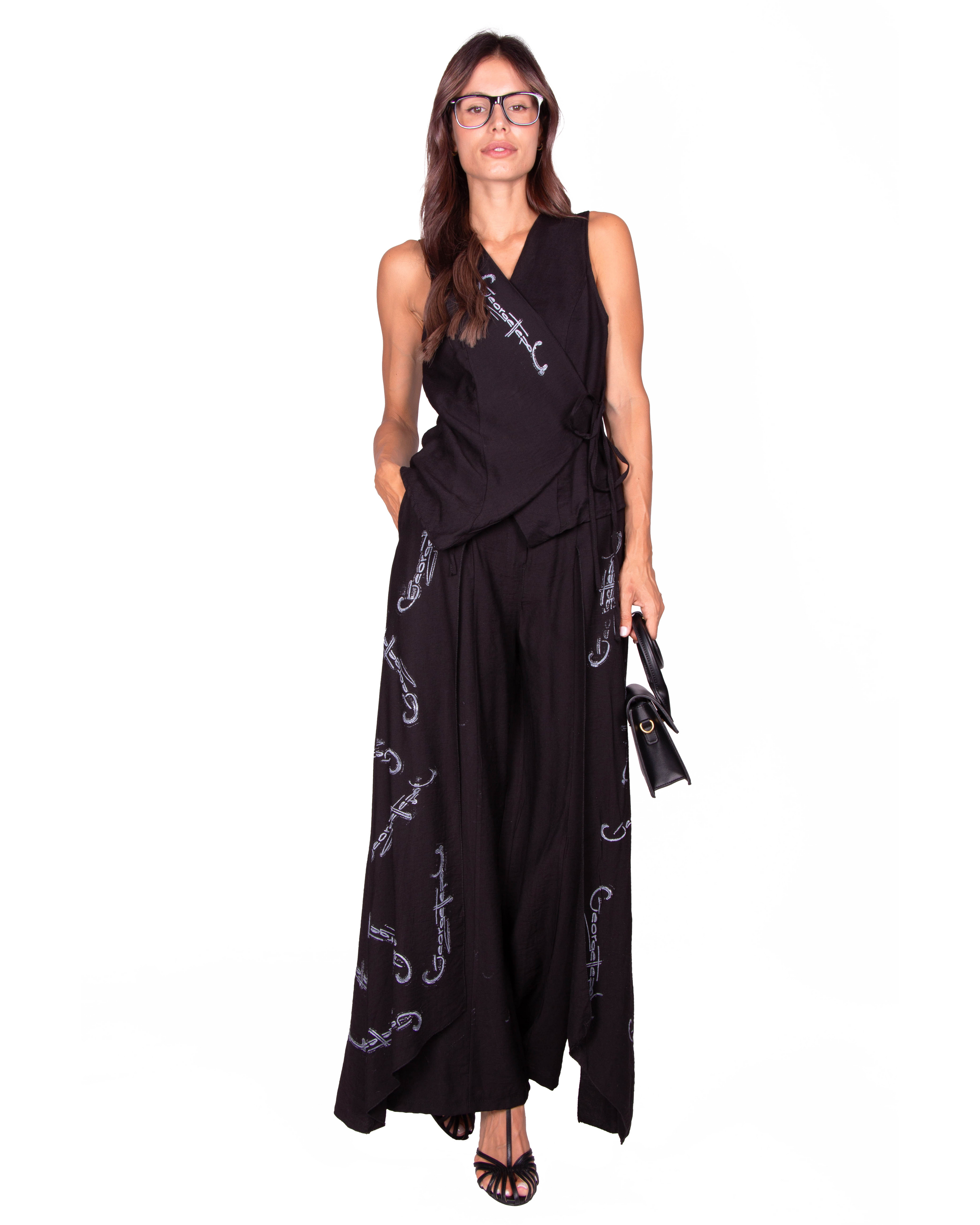 PANTALONE NERO MICHELA