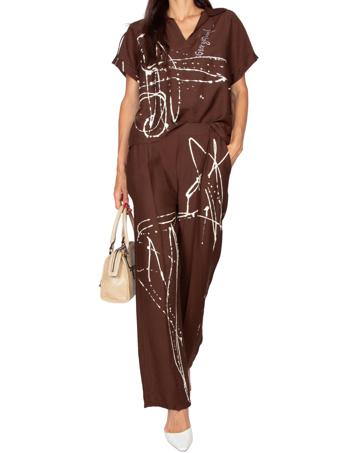 CO-ORD MARRONE MELISSA