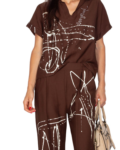 CO-ORD MARRONE MELISSA