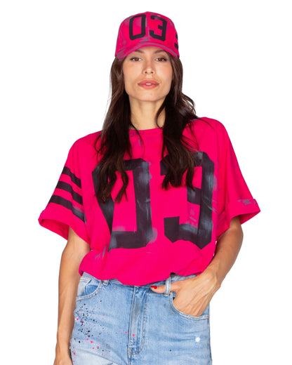 T-SHIRT FUCSIA ELSA