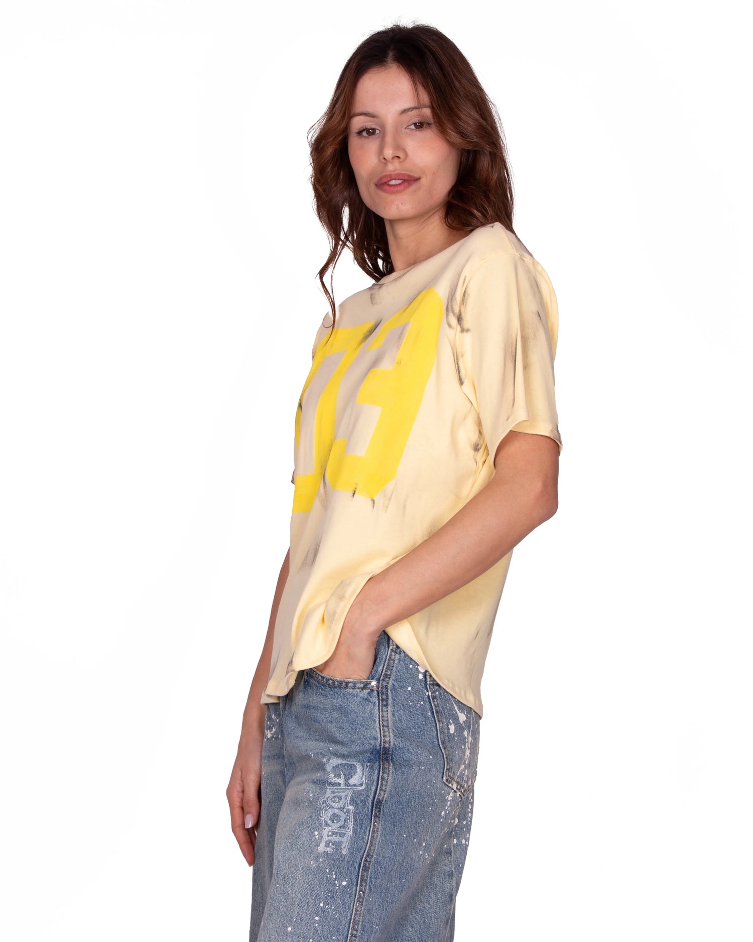 T-SHIRT GIALLA 03 GINEVRA
