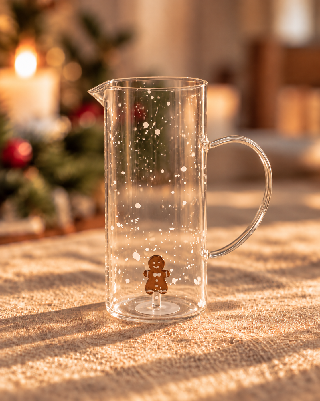 CARAFFA GINGERBREAD IN VETRO 1,5 LT
