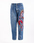 CUSTOM JEANS DRAGON