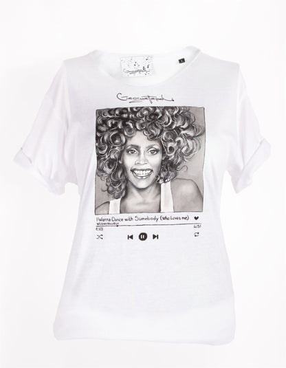 CUSTOM T-SHIRT WHITNEY HOUSTON