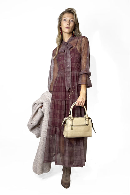 ABITO TARTAN VINACCIA VENUS