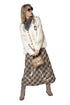 GONNA TARTAN BEIGE LIZA
