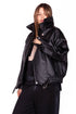 BOMBER ECOPELLE NERO SELVA