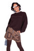 MAGLIONE MARRONE AISCHA