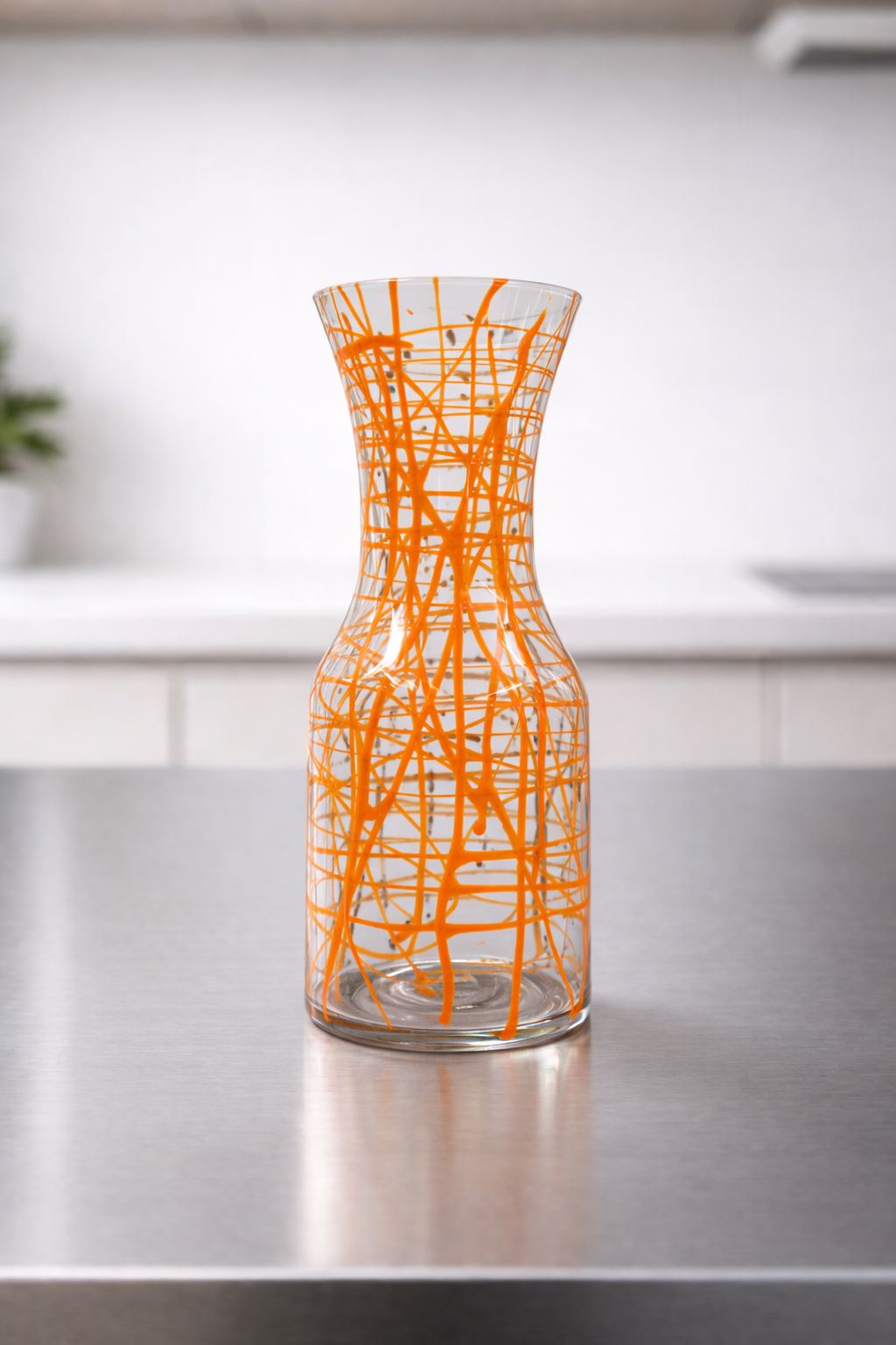 BROCCA IN VETRO ARANCIO