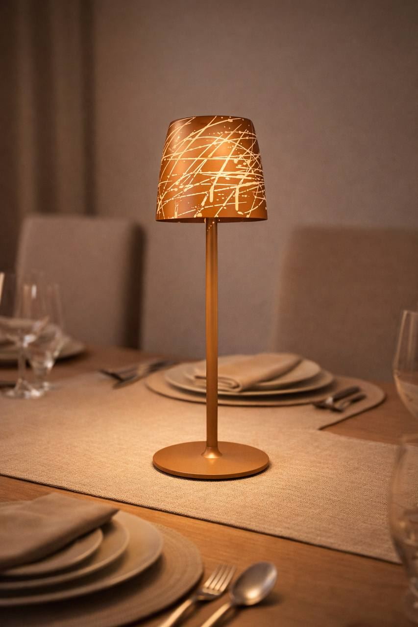 LAMPADA LED MARRONE