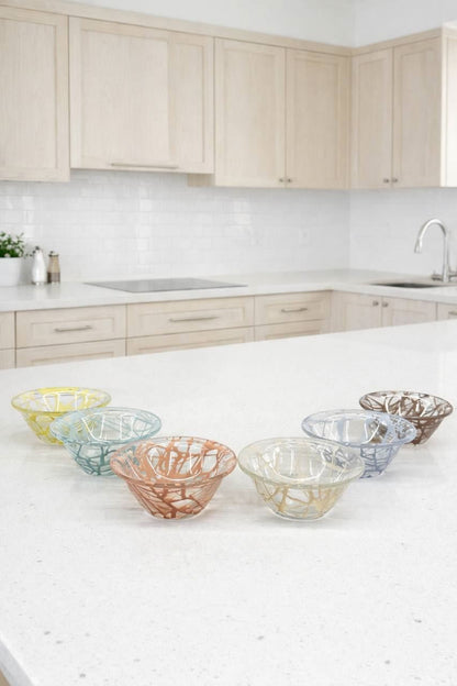 SET SEI COPPETTE PASTEL COLORS