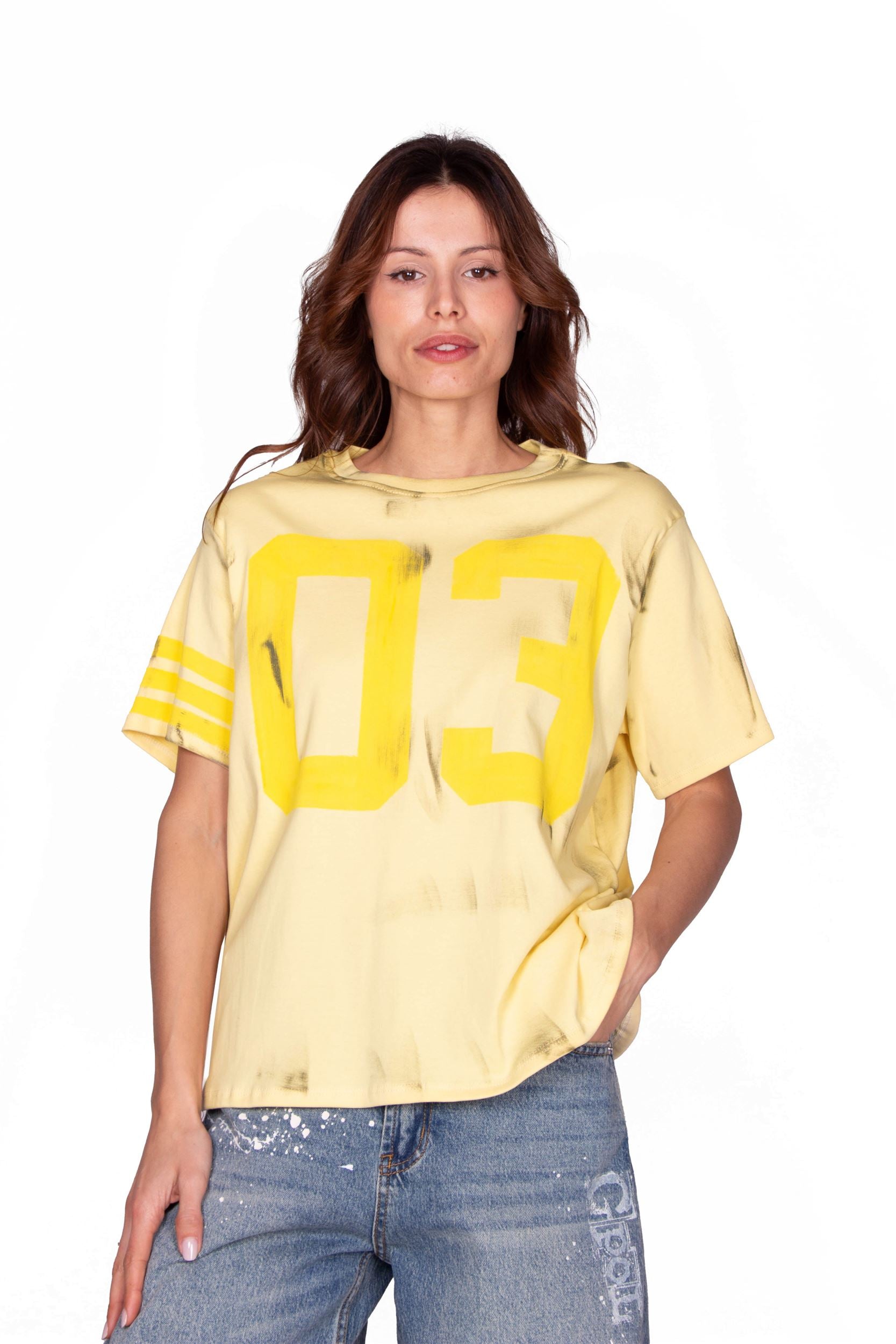 T-SHIRT GIALLA 03 GINEVRA