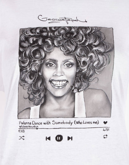 CUSTOM T-SHIRT WHITNEY HOUSTON