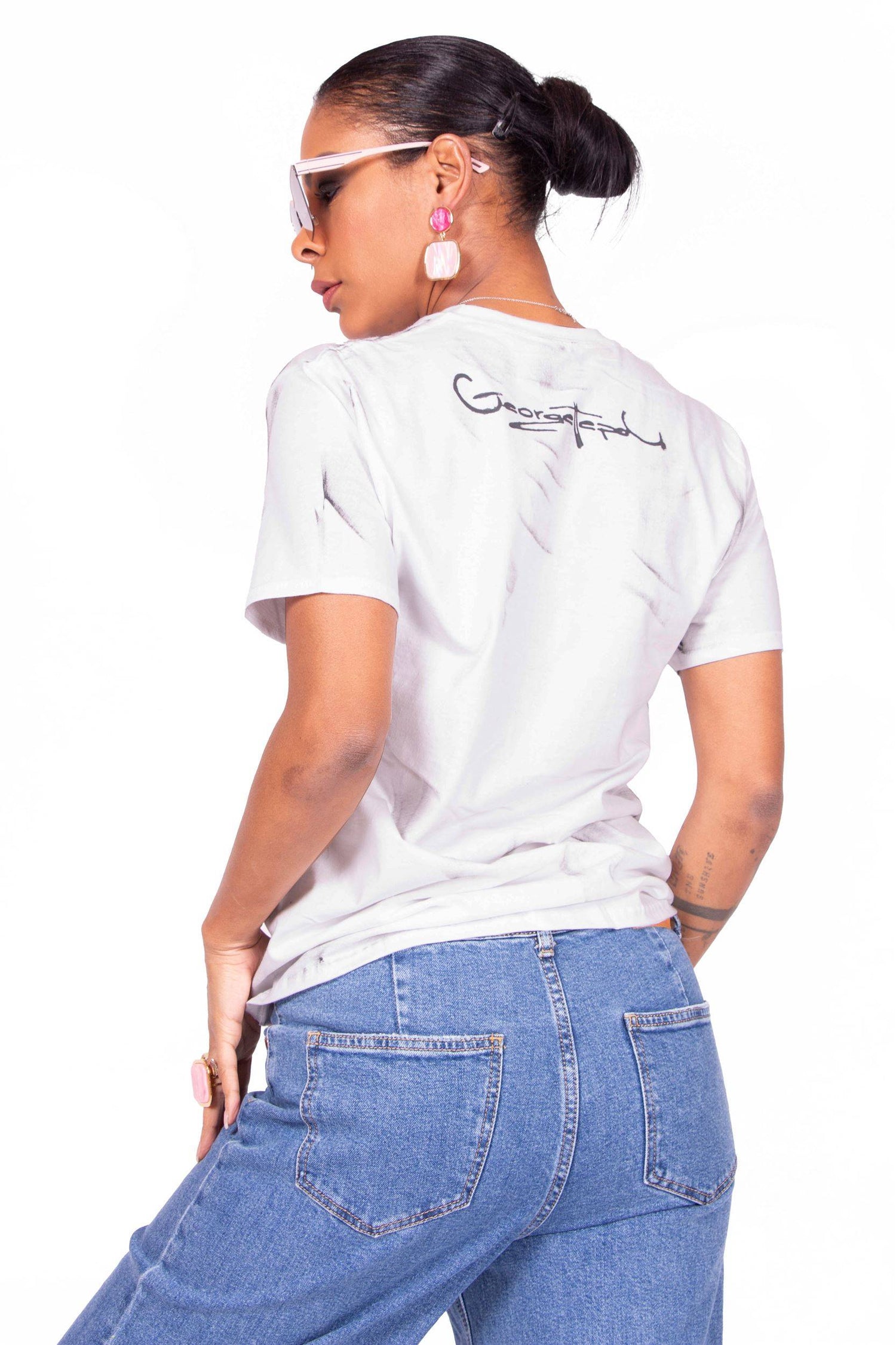 T-SHIRT BIANCA BRUSH 03