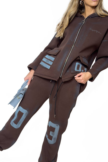 CO-ORD MARRONE CINDY