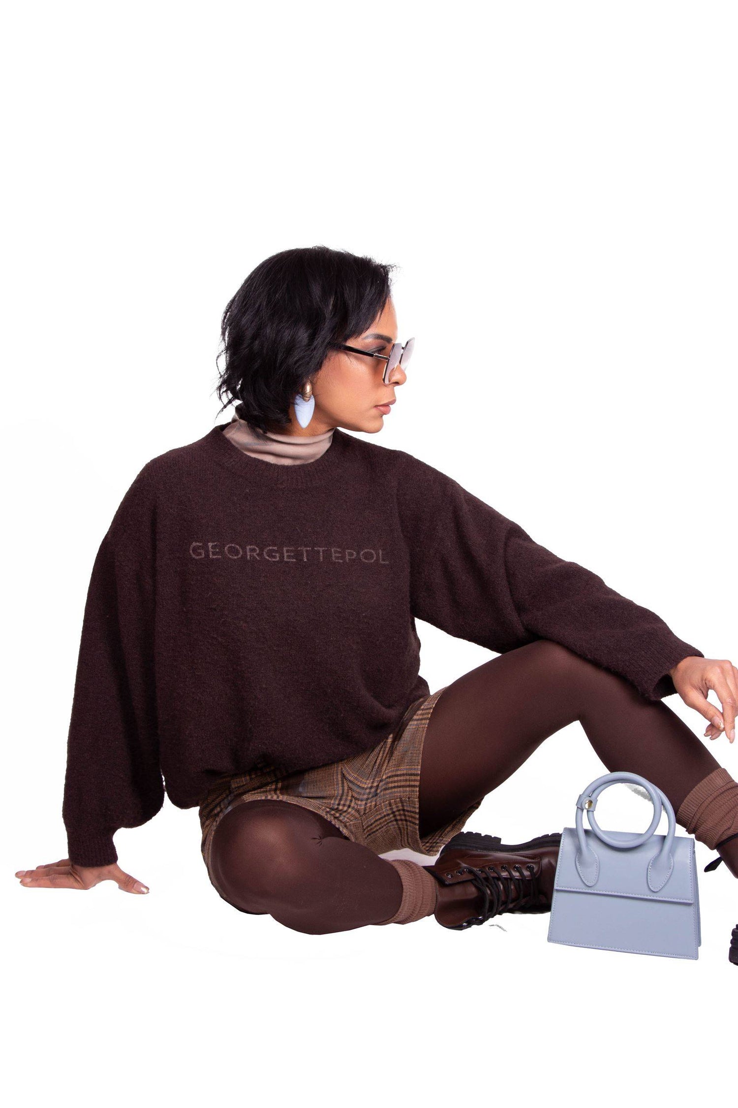 MAGLIONE MARRONE AISCHA