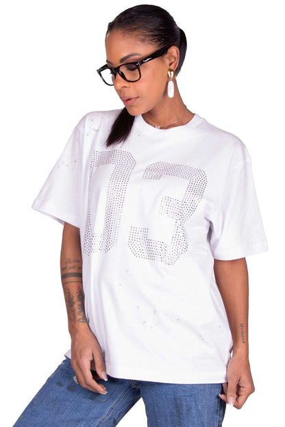 T-SHIRT BIANCA 03 DIAMONDS LUXURY