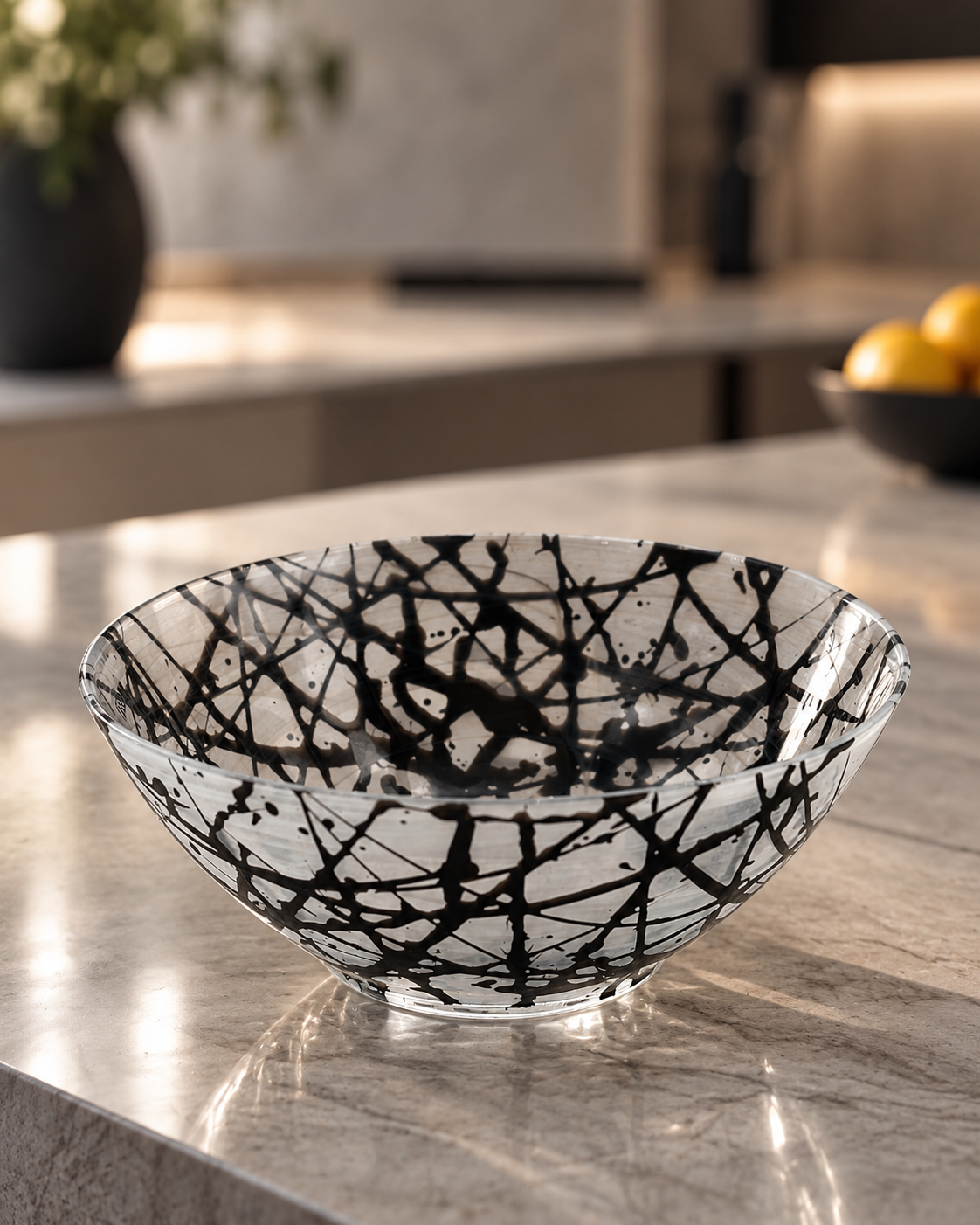 BOWL IN VETRO BIANCA