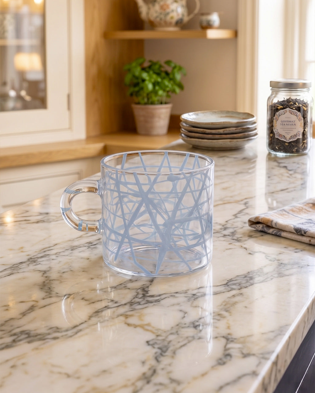 MUG IN VETRO