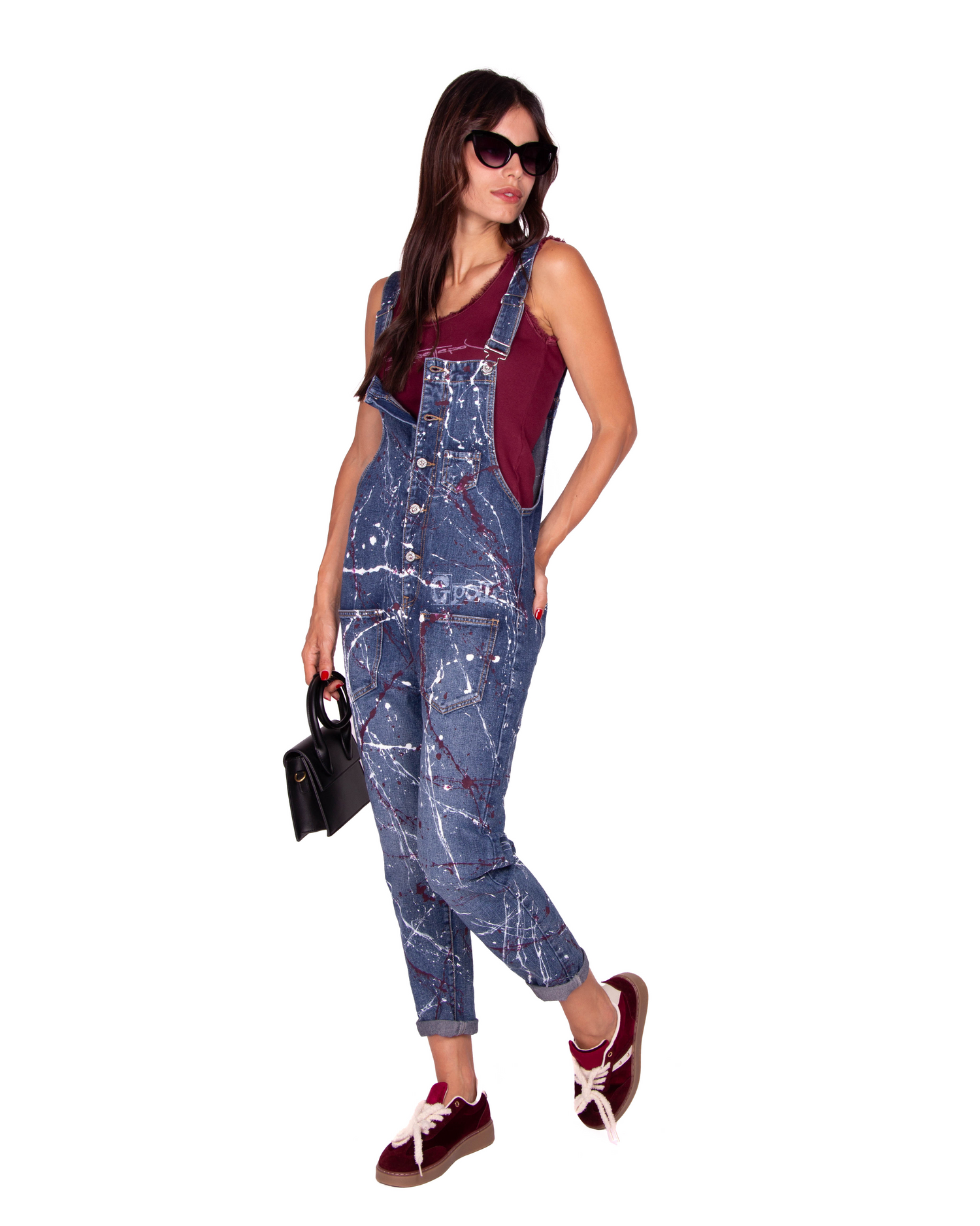 SALOPETTE IN DENIM SVEVA