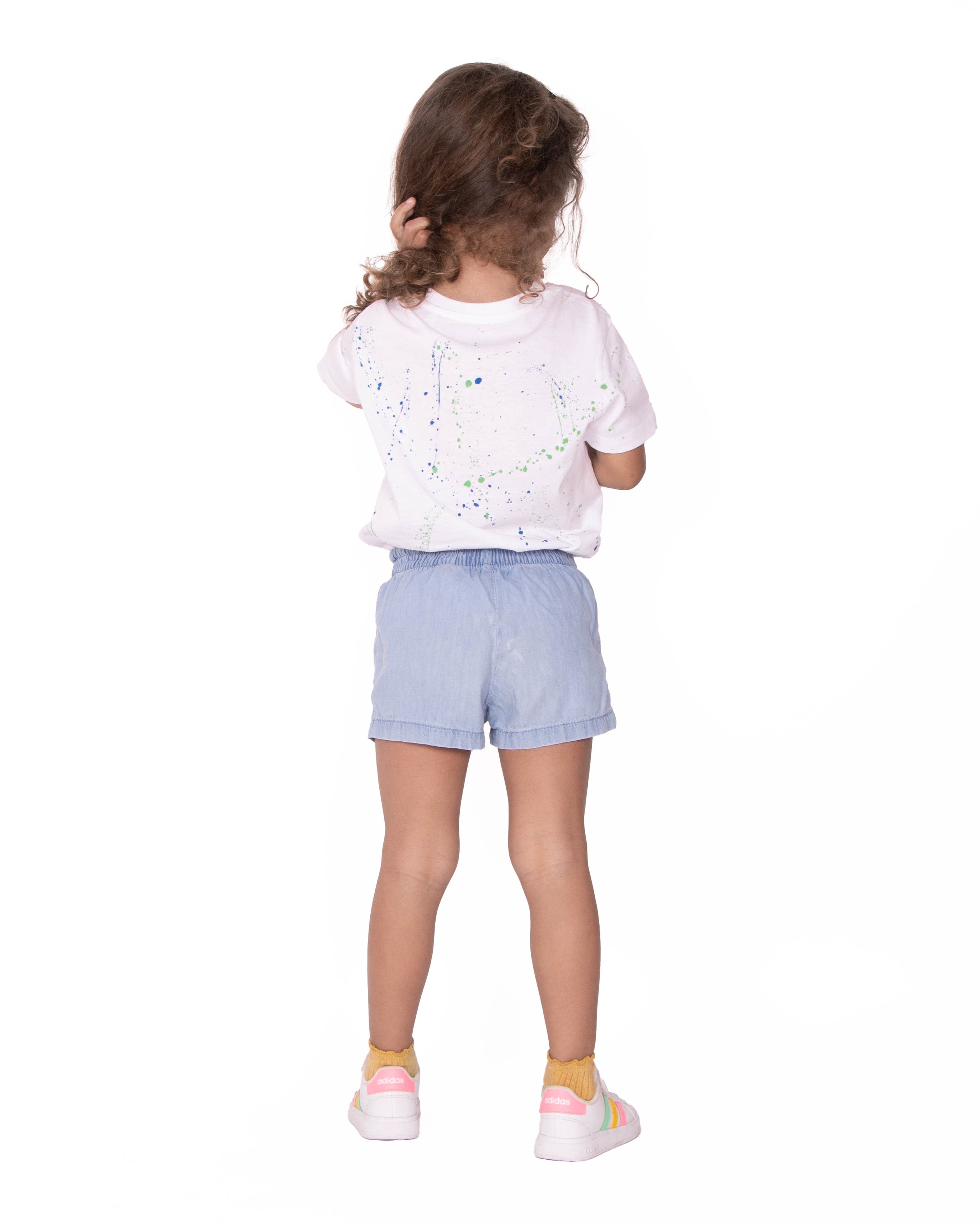 T-SHIRT SOLE BLU VERDE KIDS