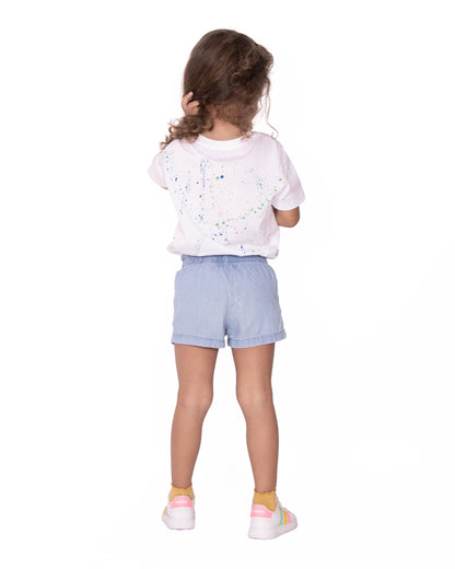 T-SHIRT SOLE BLU VERDE KIDS