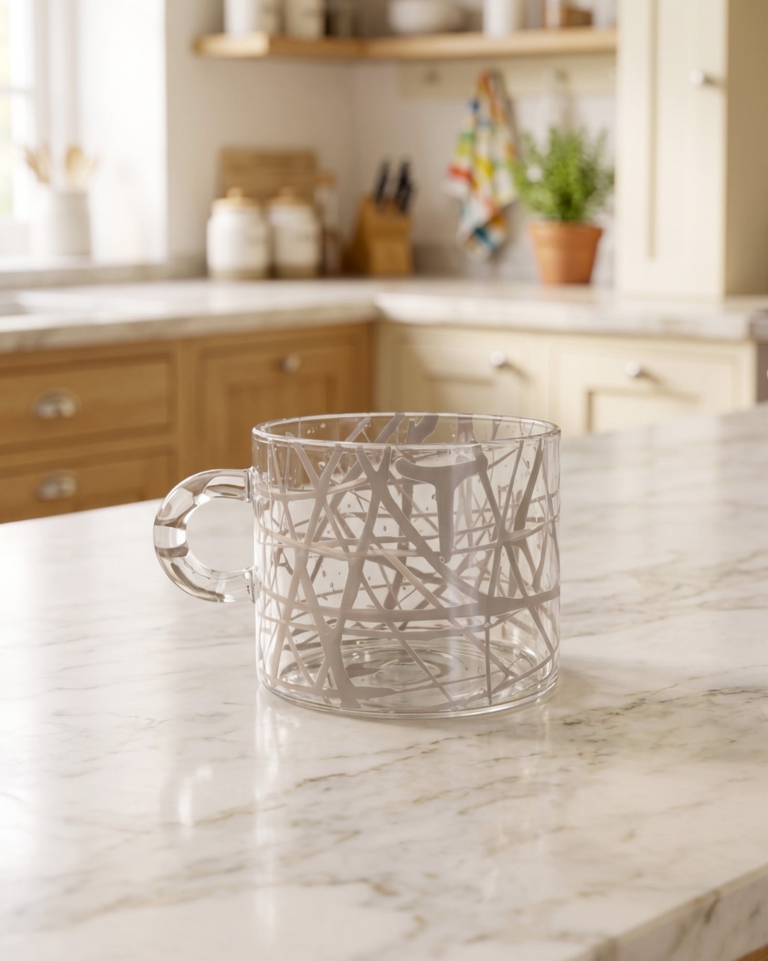 MUG IN VETRO