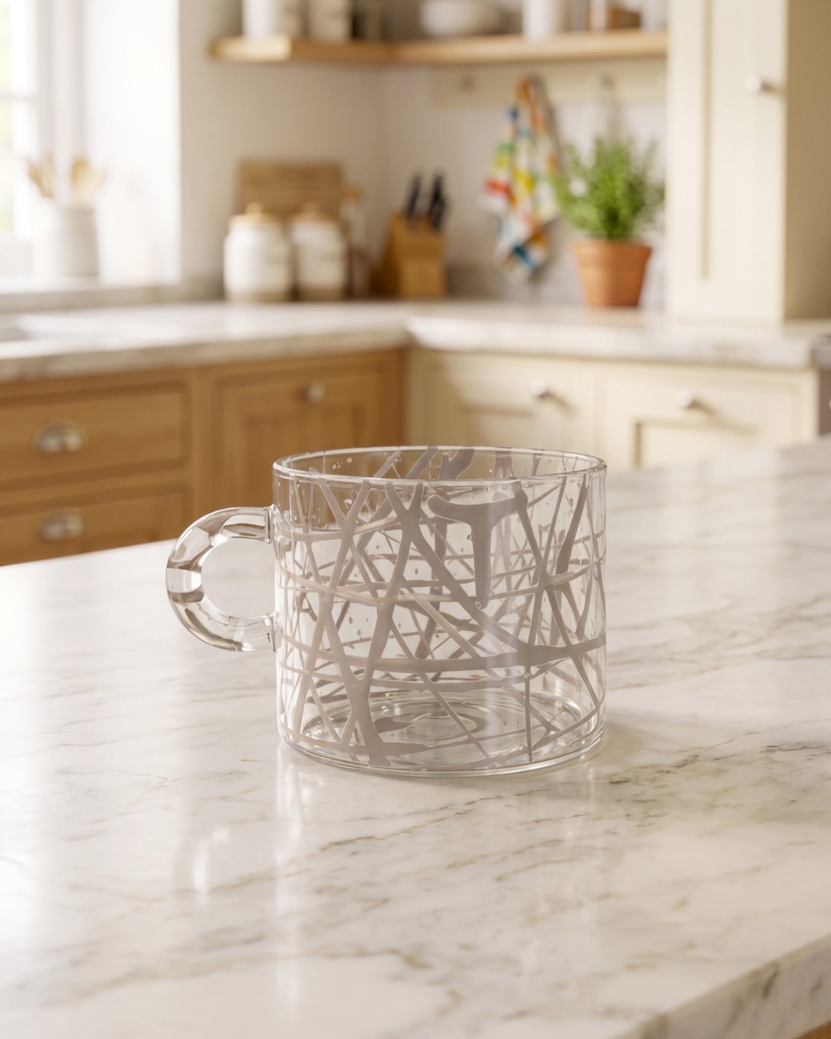 MUG IN VETRO
