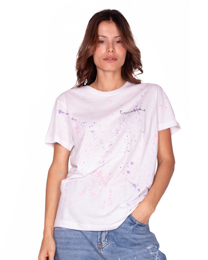 T-SHIRT SOLE ROSA VIOLA